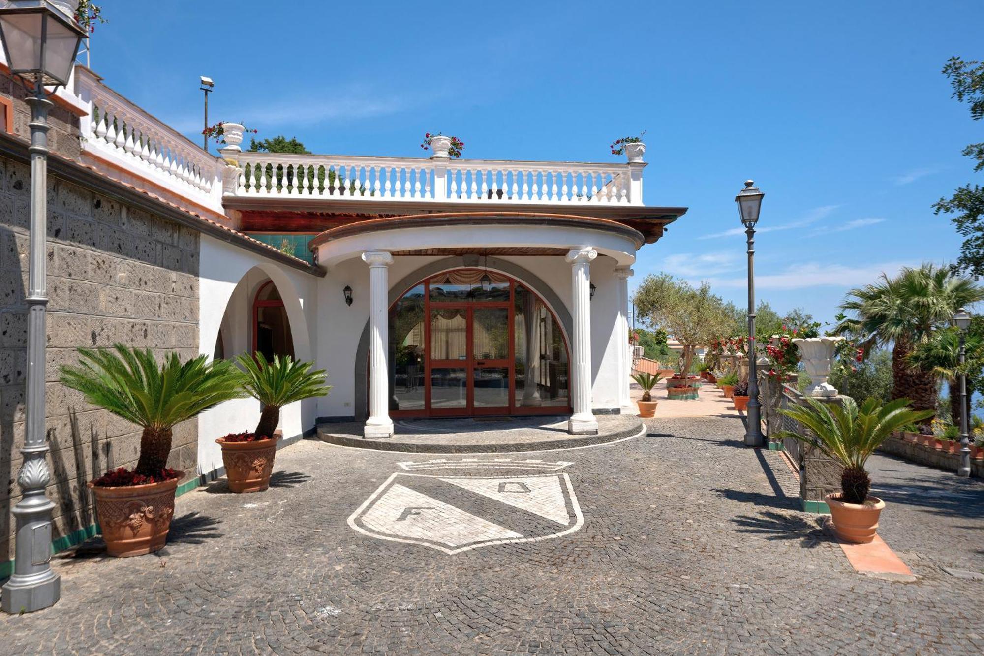 Villa Azzurra Massa Lubrense Bagian luar foto